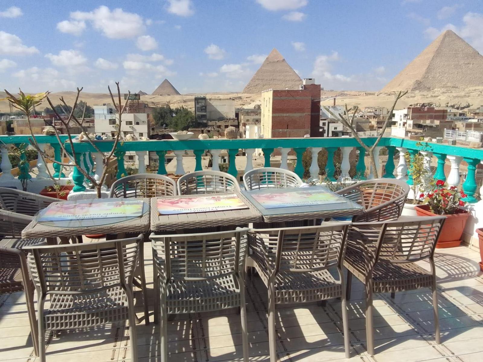 Pyramids Temple Guest House Kafrat al Jabal Exterior foto