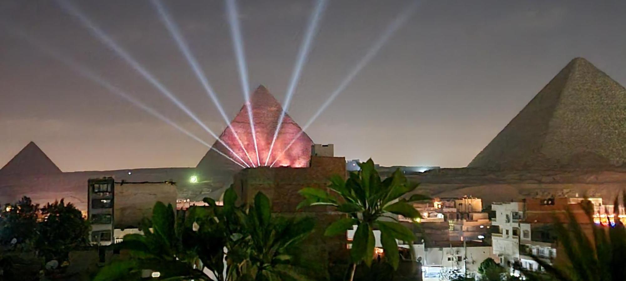 Pyramids Temple Guest House Kafrat al Jabal Exterior foto