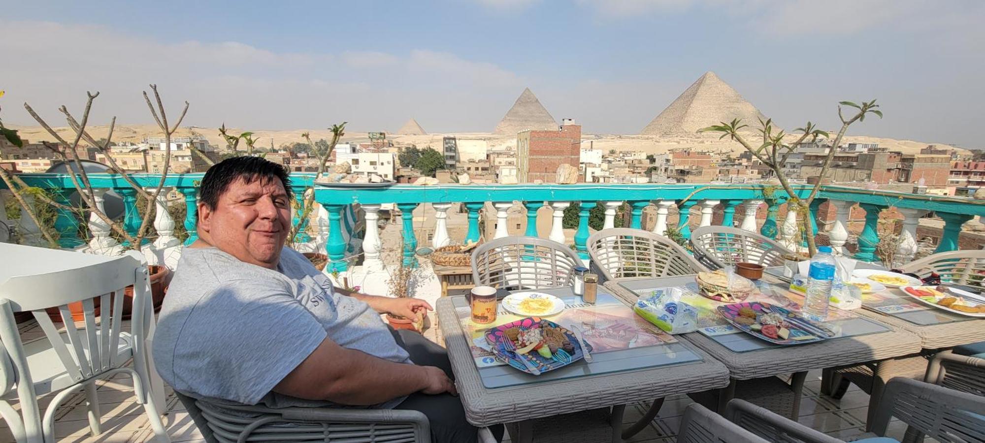 Pyramids Temple Guest House Kafrat al Jabal Exterior foto
