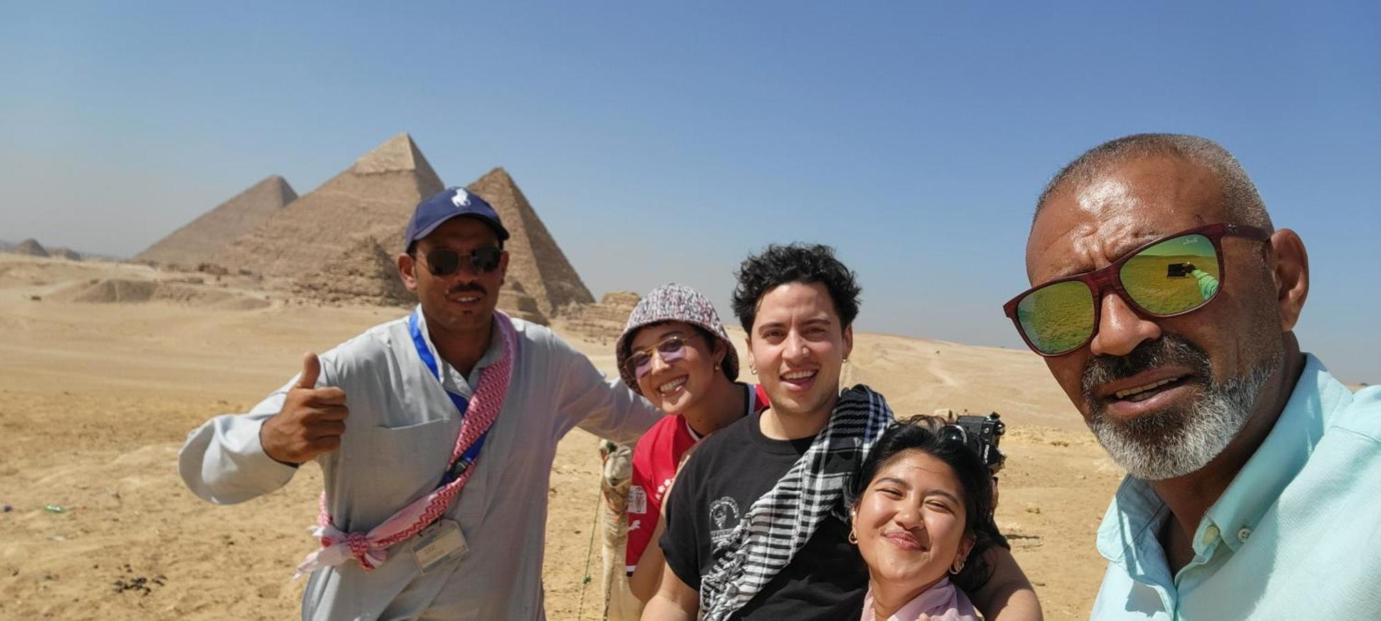Pyramids Temple Guest House Kafrat al Jabal Exterior foto