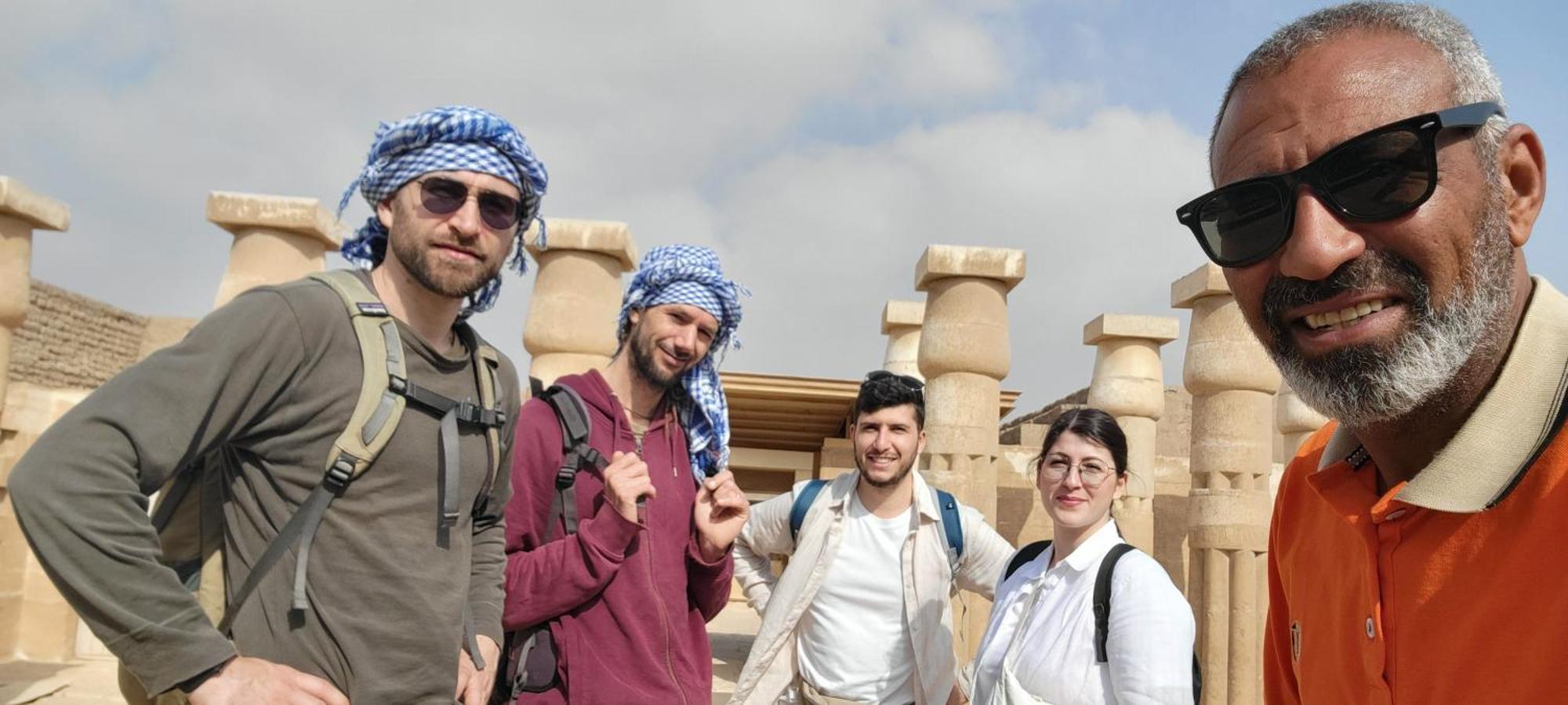 Pyramids Temple Guest House Kafrat al Jabal Exterior foto