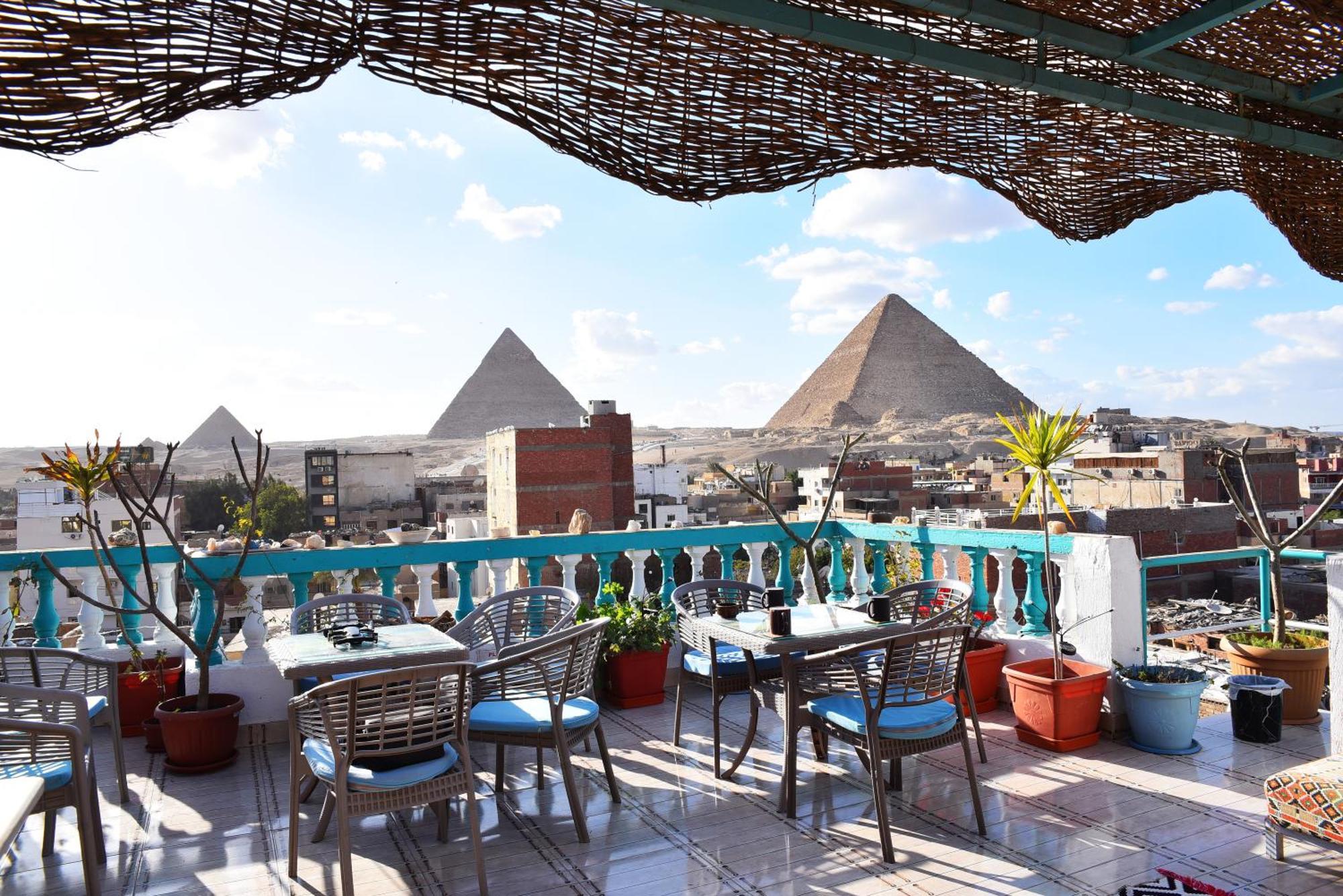 Pyramids Temple Guest House Kafrat al Jabal Exterior foto