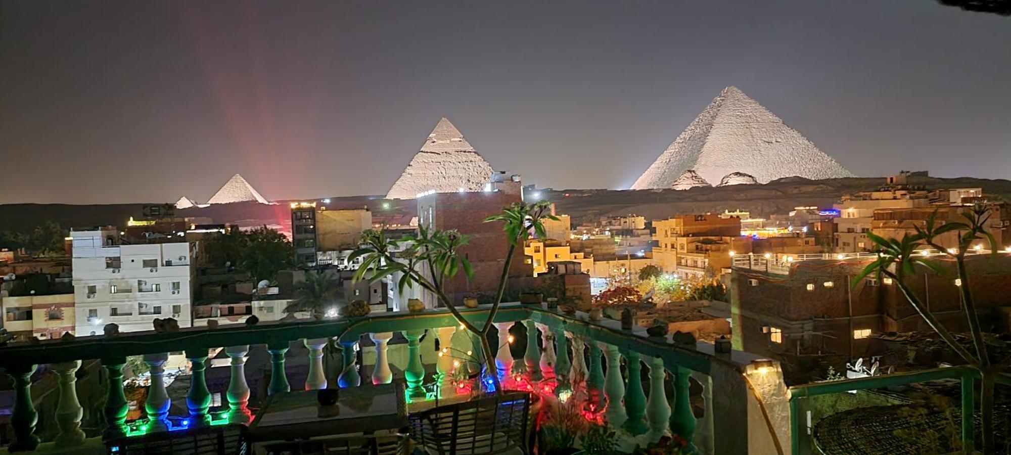 Pyramids Temple Guest House Kafrat al Jabal Exterior foto