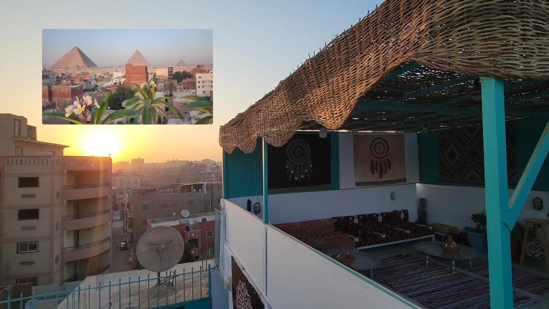 Pyramids Temple Guest House Kafrat al Jabal Exterior foto