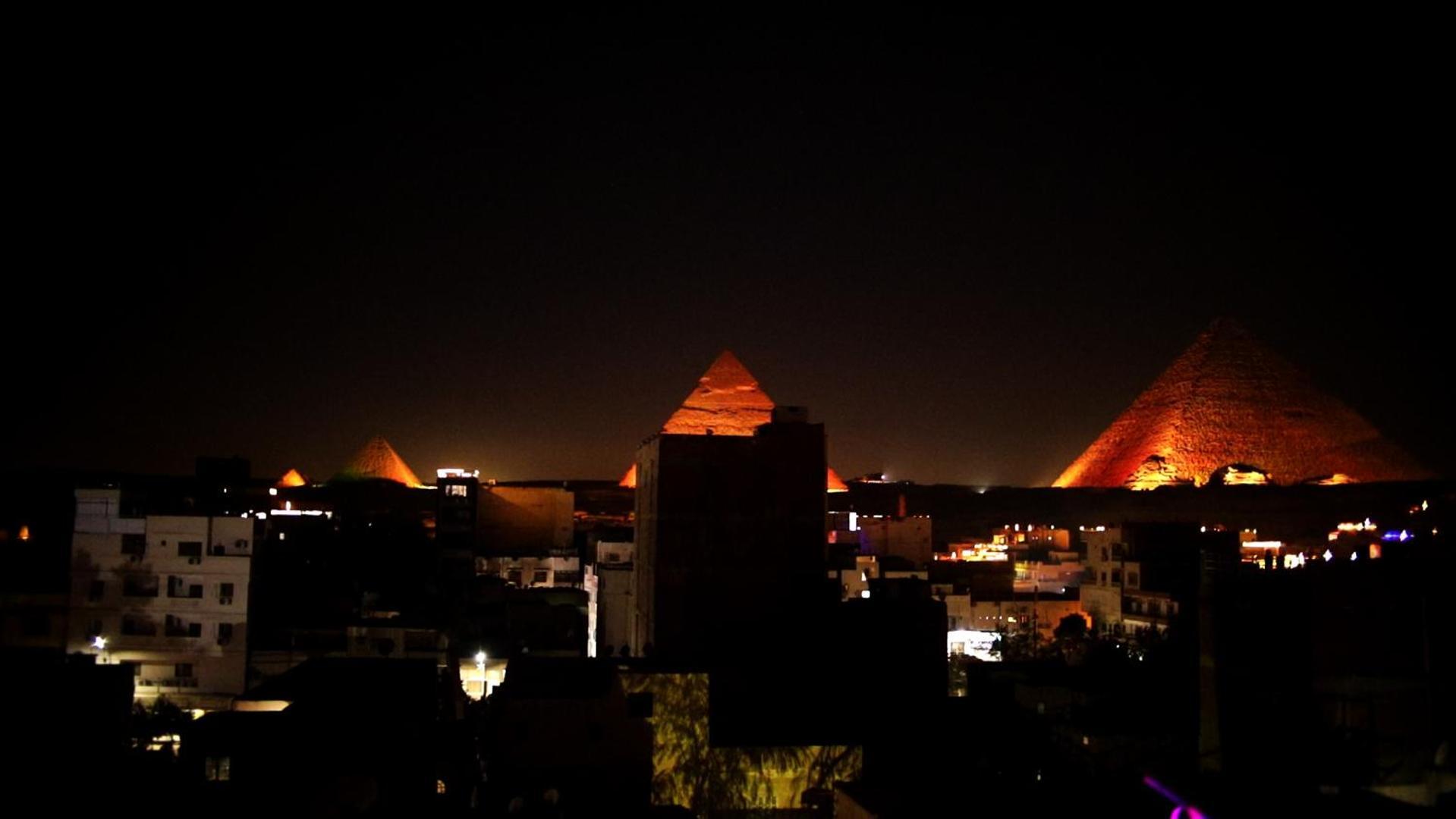 Pyramids Temple Guest House Kafrat al Jabal Exterior foto